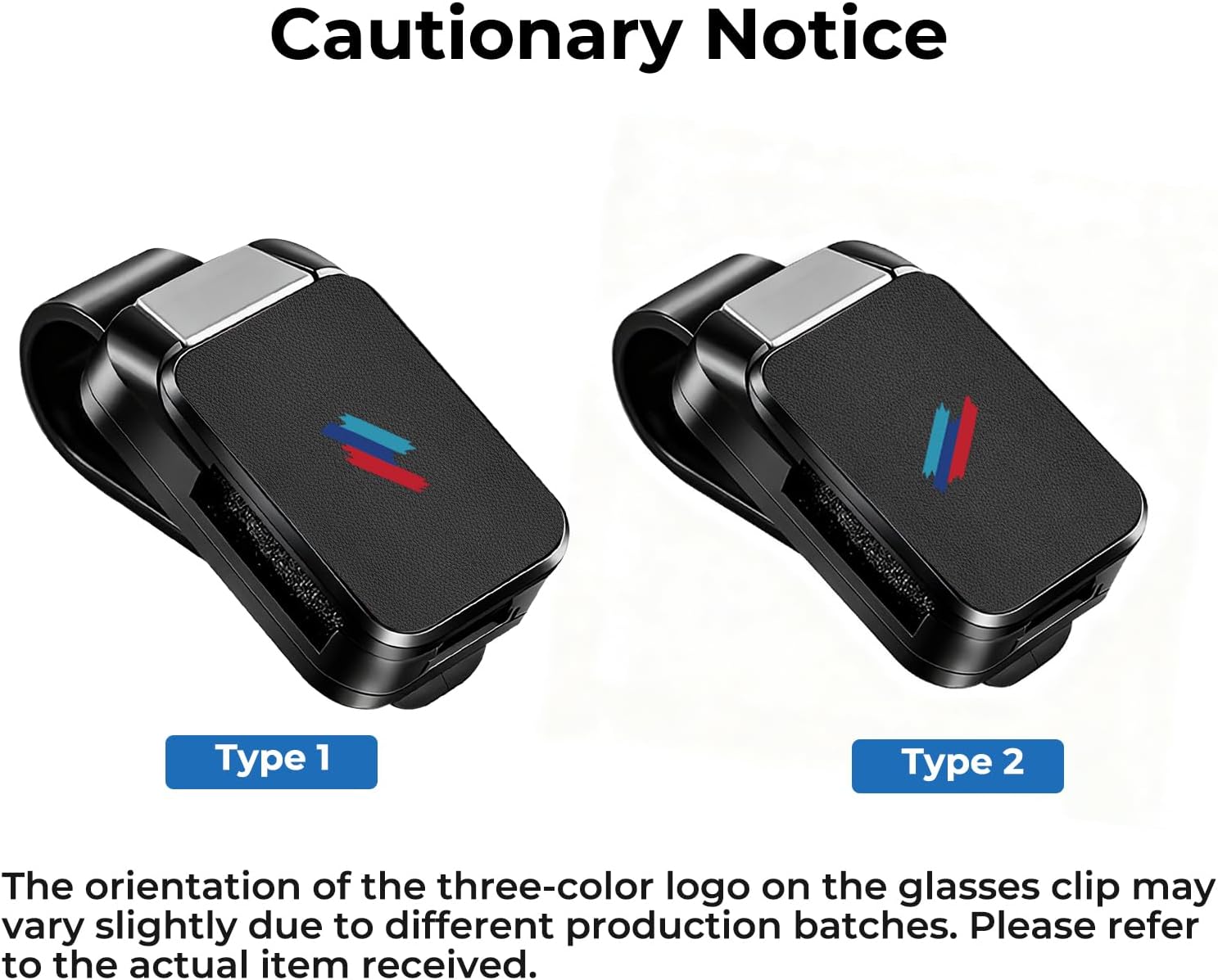 1 Pack Car Sunglass Holder Fits for BMW X3 X5 X7 X1 iX X6 X2 X4 4 3 5 7 2 8 Series Z4 XM, Car Visor Glasses Holder Durable Sunglass Holder Clip Car Interior Accessories (Black)