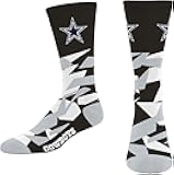 NFL Shattered Camo Team Logo Youth Size Kids Crew Socks Approx. 4-8 years old - Dallas Cowboys