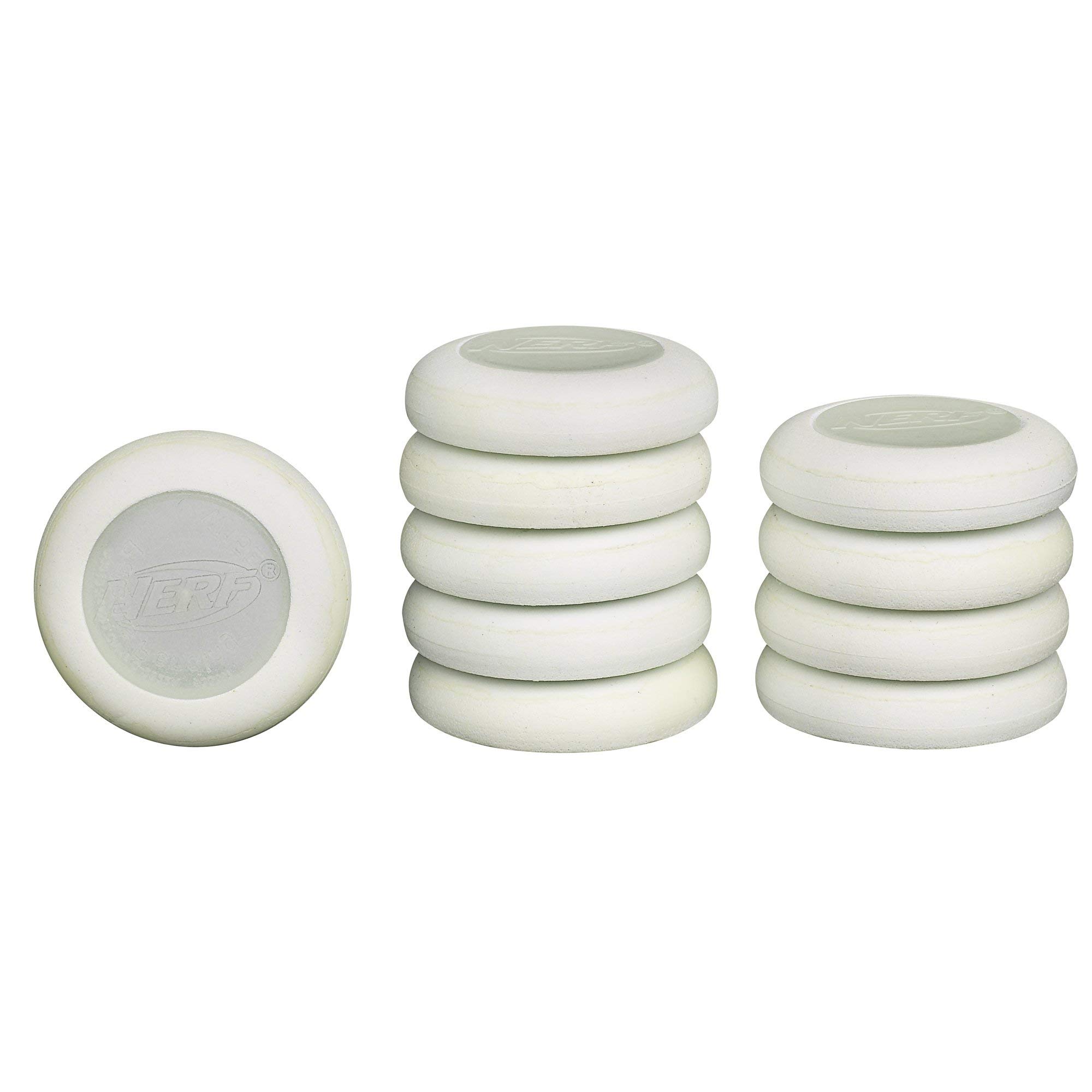 60 x Nerf Vortex Glow in the Dark Disc Ammo Refill Pack | Compatible with Proton, Vigilon, Praxis, Nitron, Diatron and Lumitron Blaster Guns