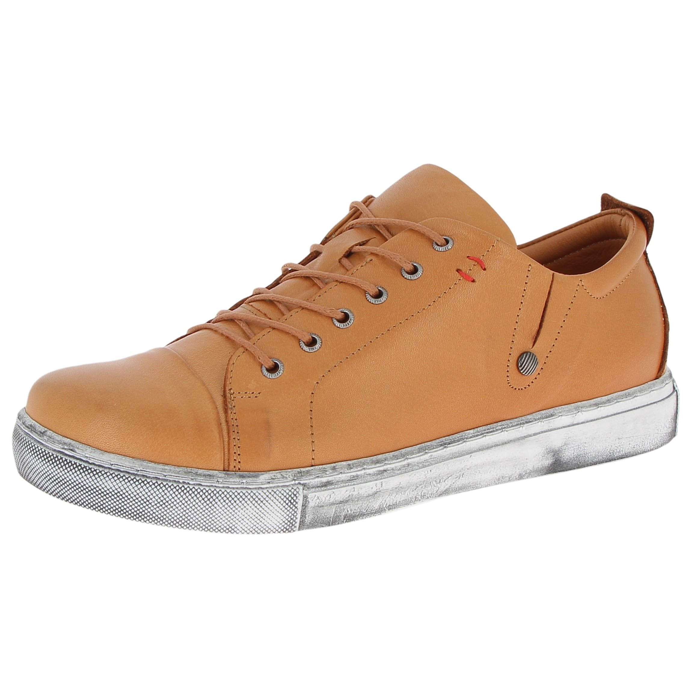 Andrea Conti Women's Trainers Sneaker, Cognac, 5 UK