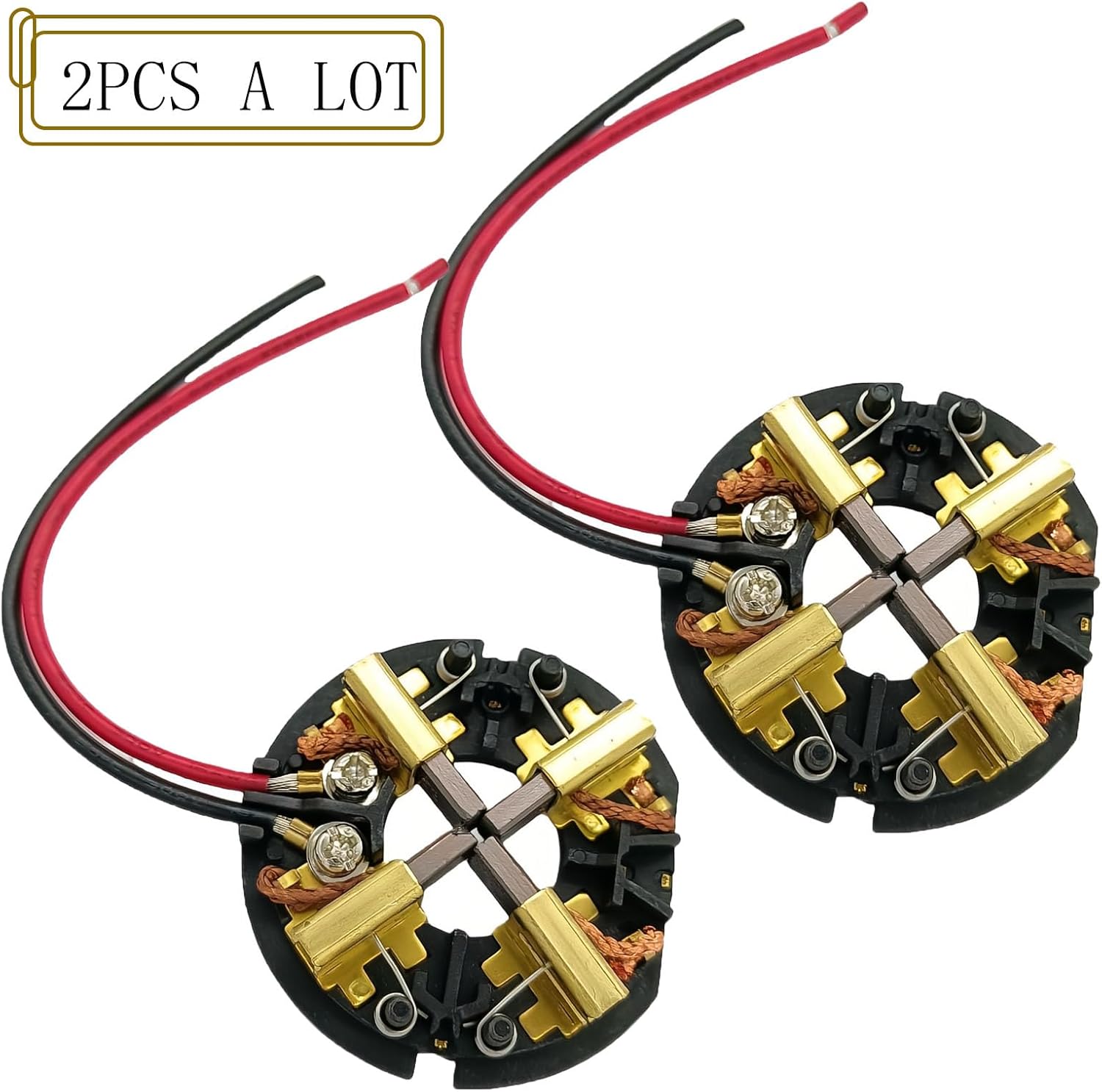 2602-20 2650-20 22-22-1630 Carbon Brush Holder Brush Card Assembly Replacement for AEG 2601-20 2605-20 2651-20 2652-20 drill 18V Impact Driver & Hammer Drill Accessories 2-pack