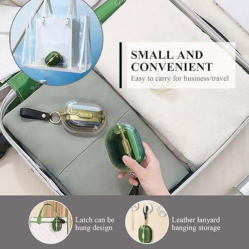 Miniatura 4 de Rodillo de pelusa portátil de viaje de doble cara con correa de mano, reutilizable, mini extradhesivo para perros, gatos, mascotas, removedor de