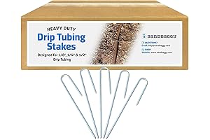 Sandbaggy Drip Tubing Stakes: A Sturdy Solution for your Irrigation Needs
