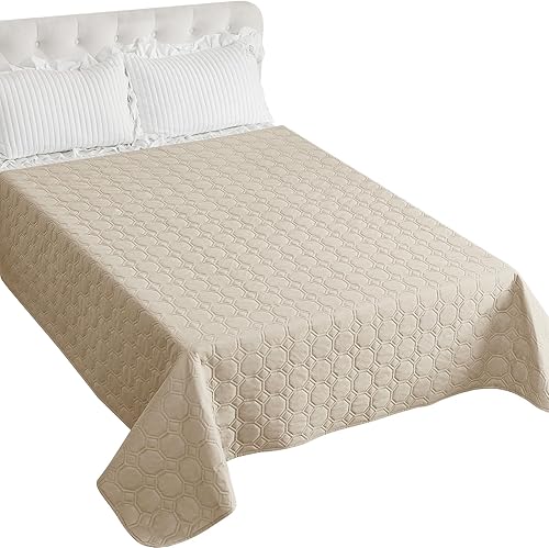 Miniatura 33 de ZNSAYOTX Mantas Acogedoras Definitivas (30"x70") Manta de Sofá 100% Impermeable para Perros Mascotas, Protector para Cama y Sofá con Respaldo Beige