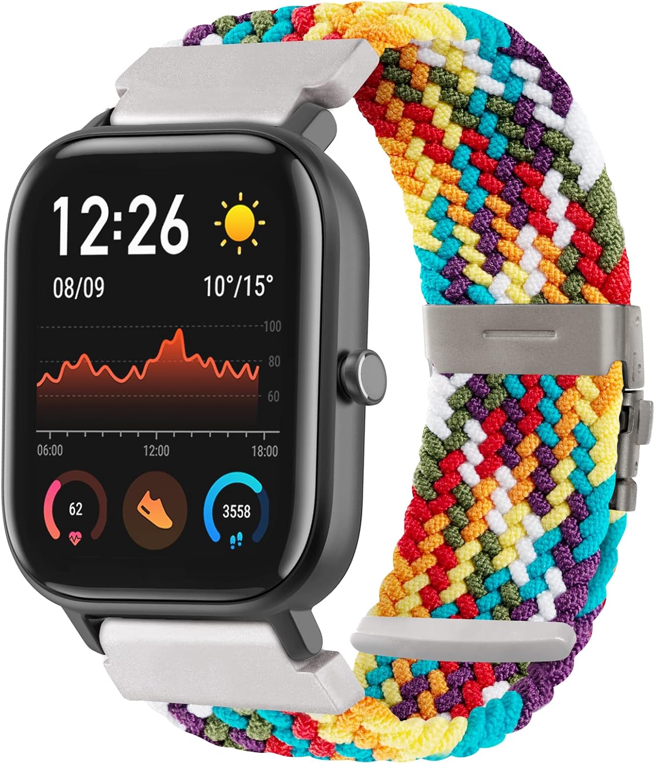 Cinturino 20 22 Mm Per Amazfit Gts 2 Mini/2e/3/4 Bip GTR 3 Pro - Foto 9