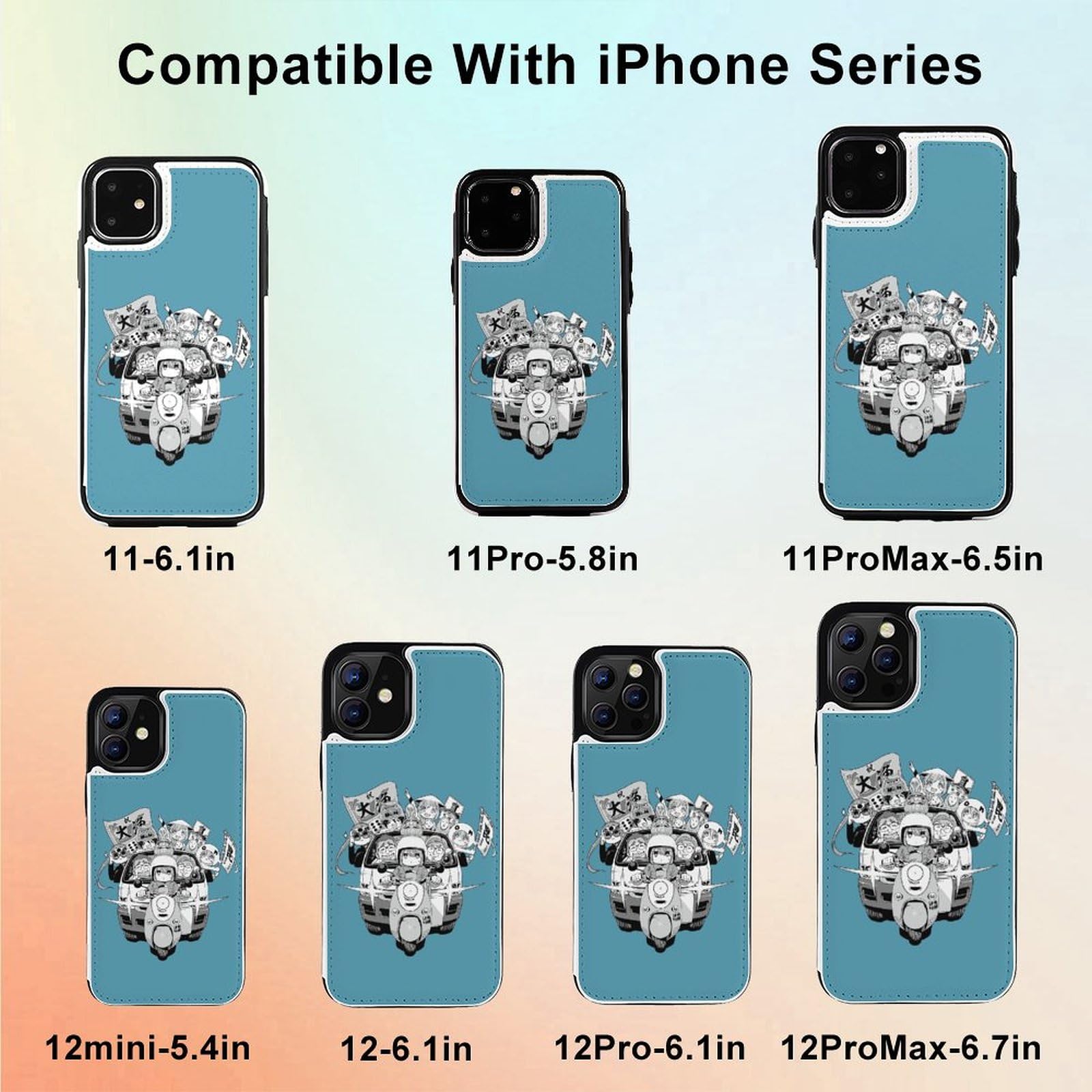 Amazon.co.jp: iPhone 13 Pro ケース 手帳型 ゆるキャン アニメ