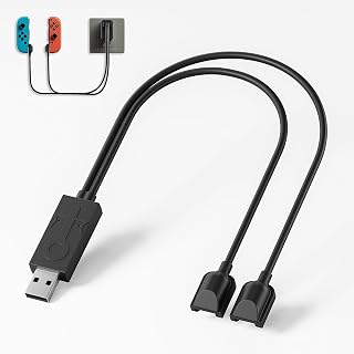 Switch Controller Charging Dock Compatible with Nintendo Switch & OLED Model Joy Con with LED Indication,for Nintendo Switch Joy Con
