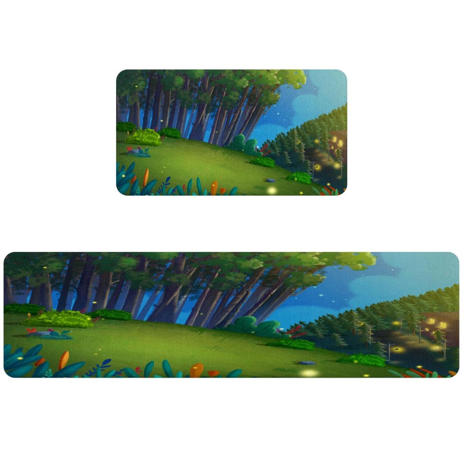 Tapis de cuisine antidérapant pour éviter les glissades lot de 2 absorbant