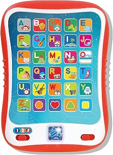 Winfun I-Fun Pad | Colourful Interactive Keypad Teaches Letters, Objects, Shapes, Spelling, Sounds And Music | Suitable For Boys And Girls Ages 12 Months And Up