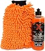 Liquid X Classic Car Shampoo Combo - 16oz Car Shampoo & Premium 9 x 12 Wash Mitt