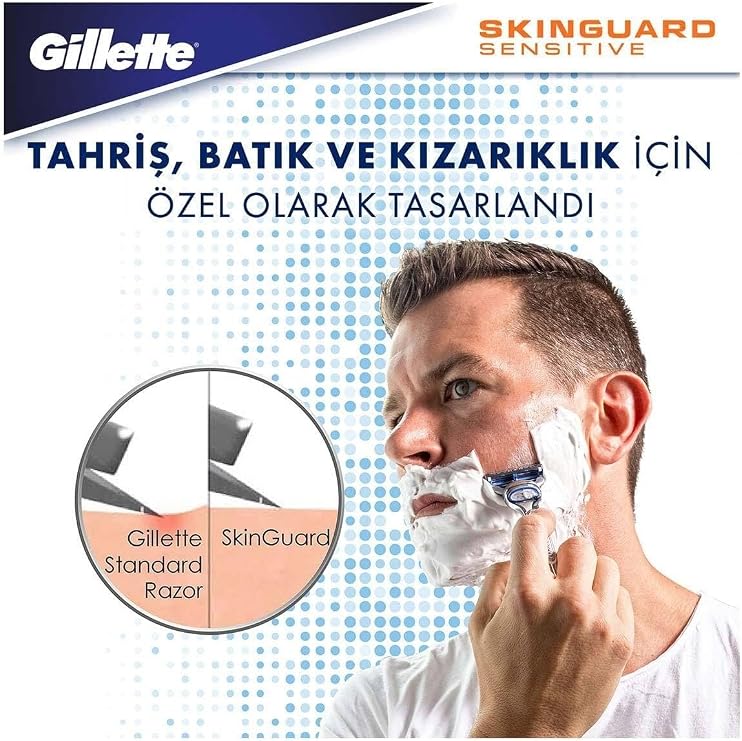 Gillette Skinguard Tıraş Makinesi Yedekli