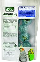 Vista 2 de Wild Harvest Foraging Instincts Peck n' Play - Golosina interactiva, 2 onzas, para pájaros pequeños