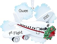 Vista 10 de Adorno de Navidad personalizado de crucero 2025 Decoración de árbol de Navidad de viaje de vacaciones de crucero – Regalo de recuerdo de carnaval