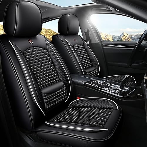 Miniatura 1 de Funda de asiento de automóvil para Nissan Rogue 2014-2023. Fundas de asiento de cuero para automóviles de malla transpirable, protector de asiento