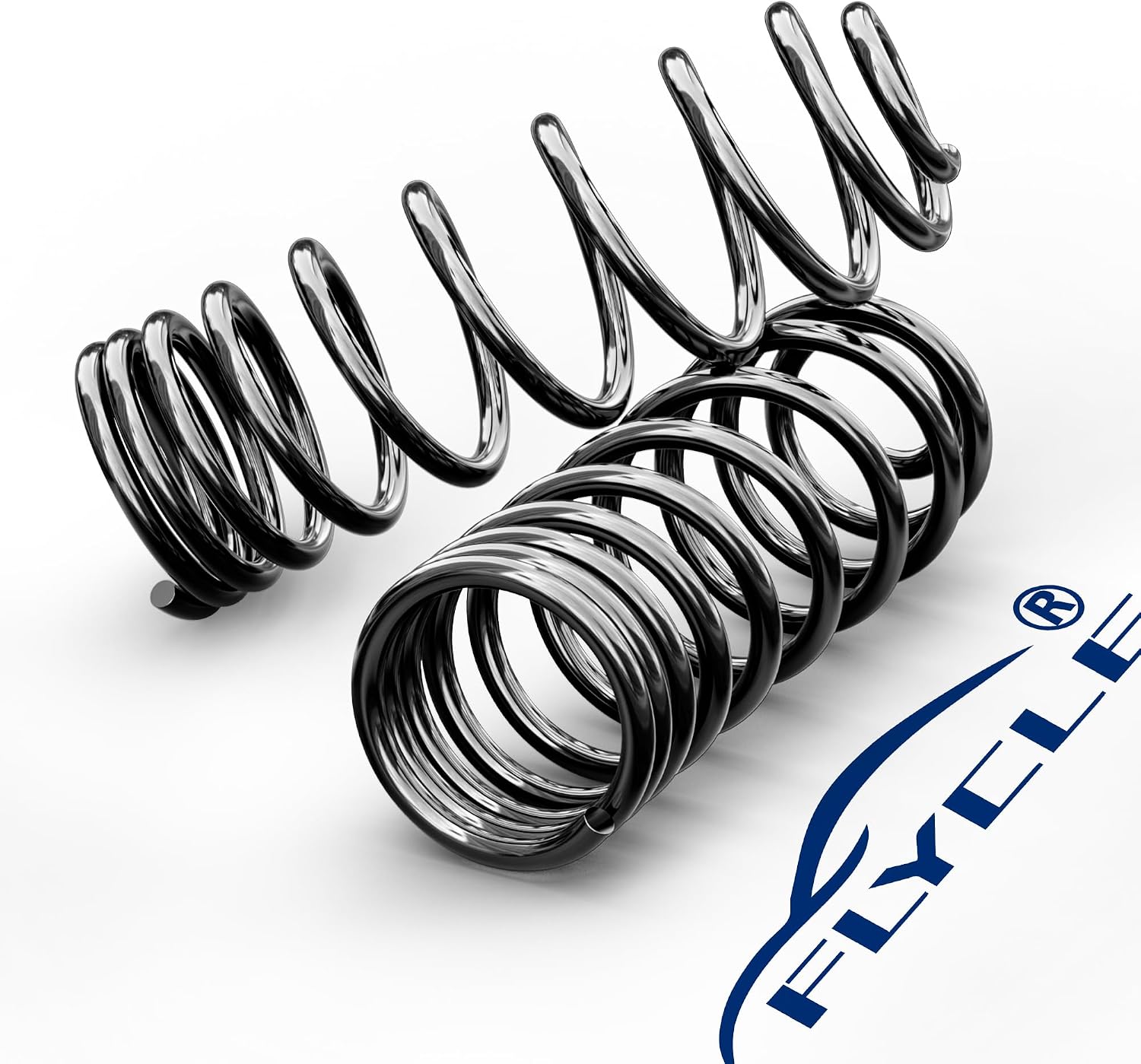 Severe Heavy Duty Rear Coil Springs 1"-1.5" Lift Compatible with 2009-2018 Ram 1500 2WD 4WD, 70% Extra Load Capacity Rear Suspension Springs Replacement 929-928