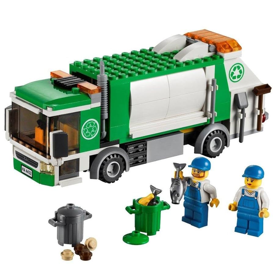 Amazon.co.jp: レゴ (LEGO) シティ タウン ごみ収集車 4432