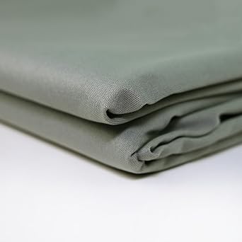 Polyurethane Laminate (PUL) Pre-Cut Fabric by The Meter. Waterproof and Breathable. Perfect for Cloth Diapers and Similar Projects. 1 Meter, Pewter