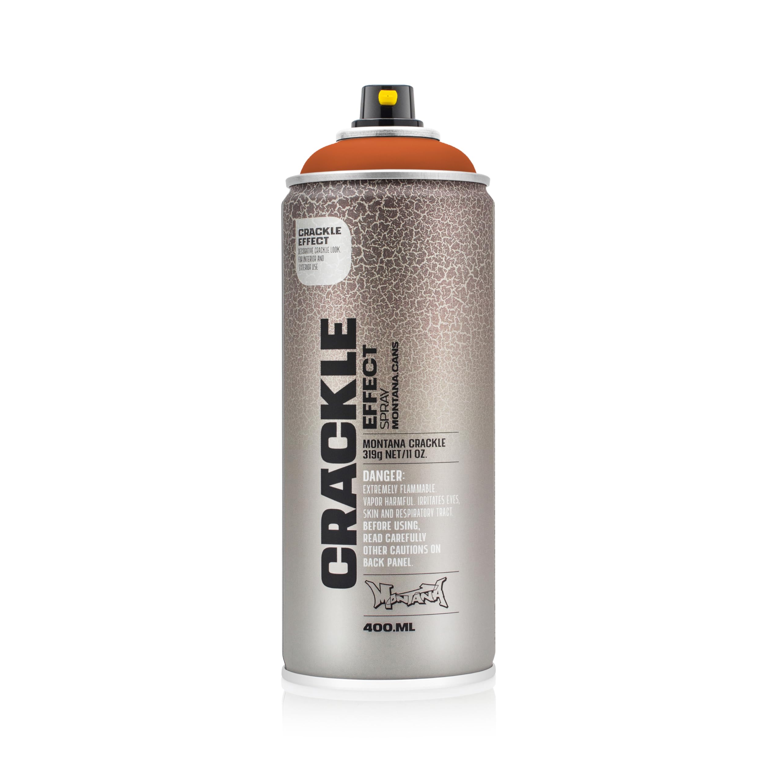 Montana Cans Montana Crackle 400 ml Color, Copper Brown Spray Paint
