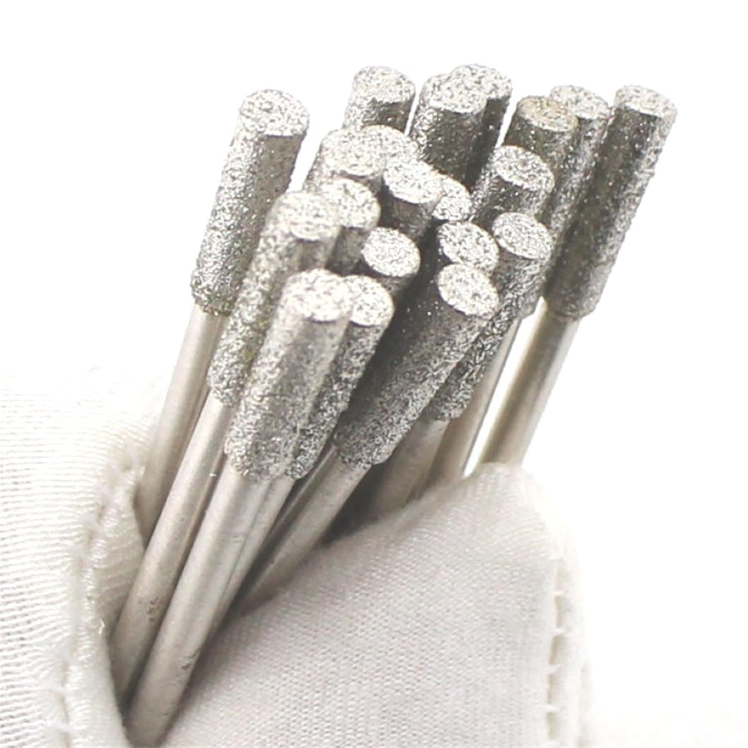 ILOVETOOL Diamond Drill Bits 3mm Stone Carving Bits for Glass Jewelry Rocks Pack of 20Pcs