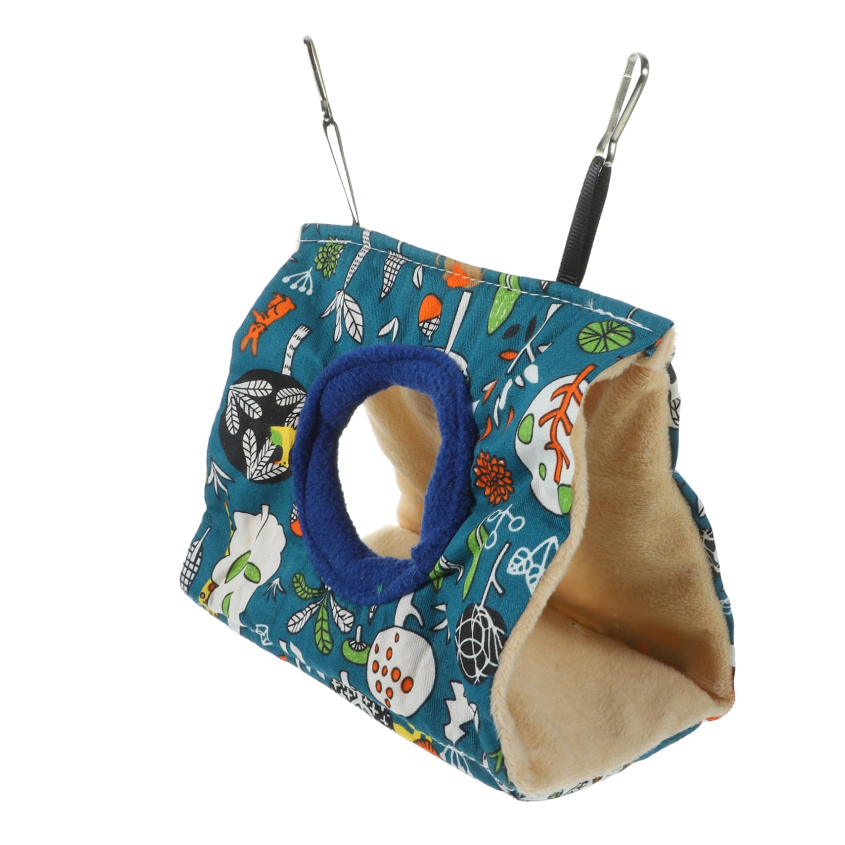 5piezas Hammock Colgante para Pájaros y para Canarios y Periquitos Jaula De Aislamiento para Pequeñas para Invierno