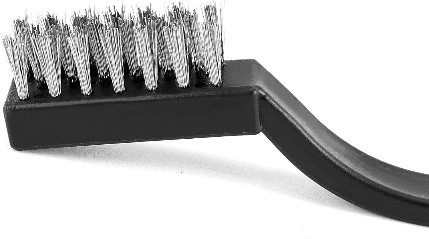 36 PCS Stainless Steel Wire Brush Set, 7-Inch Curved Handle Scratch Brushes | ZOENHOU Metal Bristle Cleaning Tools for Rust Removal, Welding Slag, Paint Stripping, Corrosion Scrubbing Surface Preparation