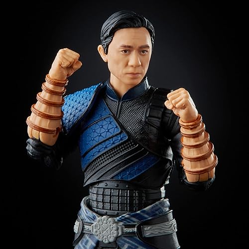 Miniatura 5 de Marvel Hasbro Legends Series Shang-Chi y La Leyenda de los Diez Anillos Figura de Acción Coleccionable de Wenwu de 6 pulgadas para mayores de 4 años
