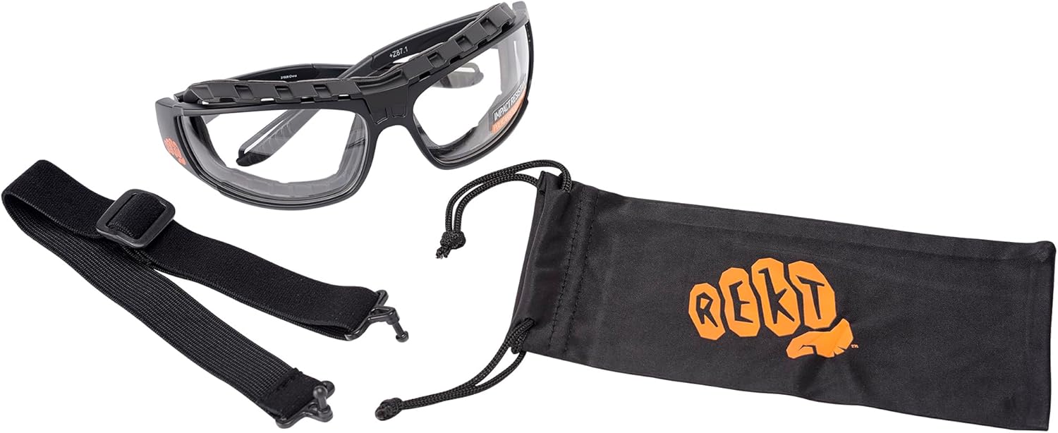 Umarex Elite Force Rekt Tactical Airsoft Goggles Eye Protection, Black, One Size
