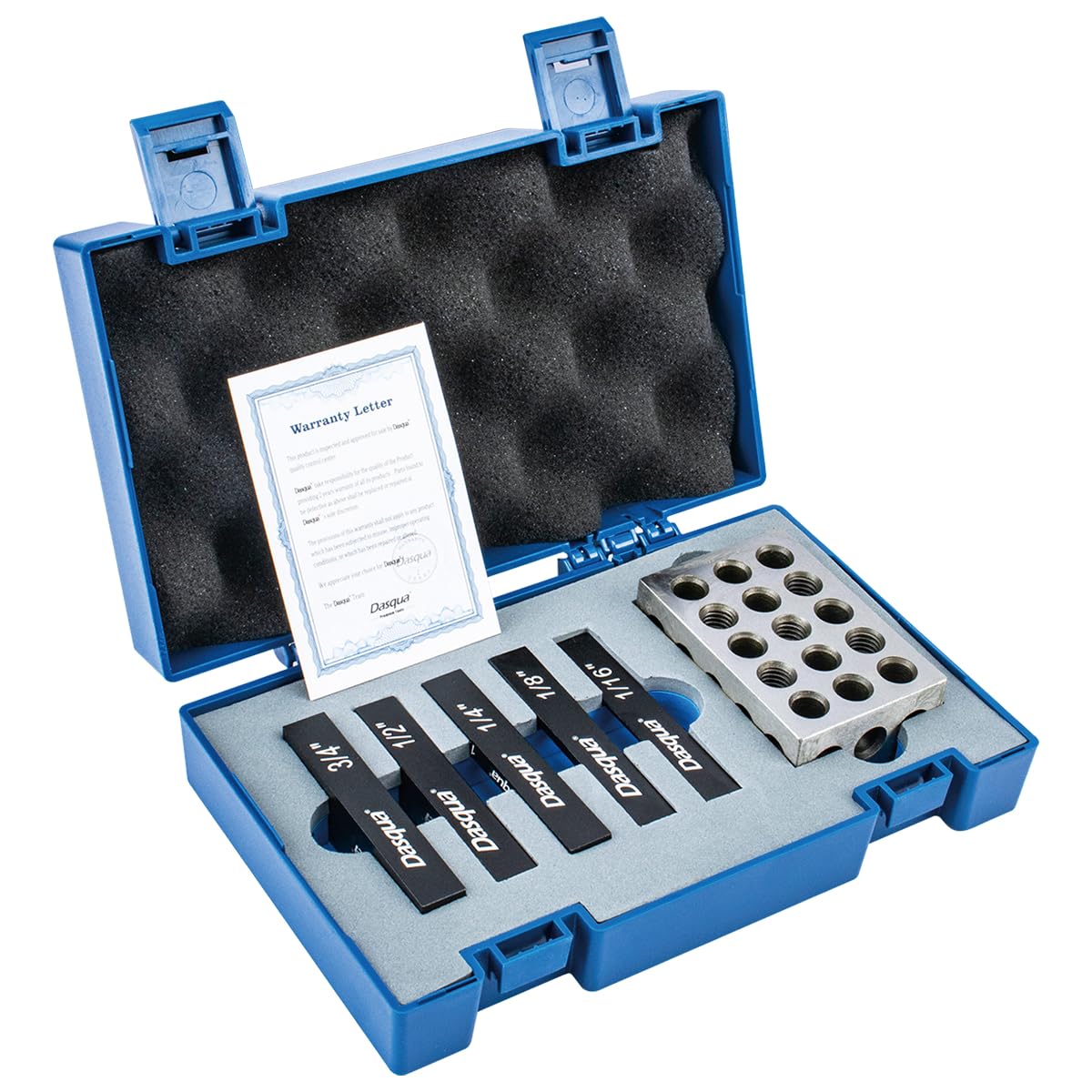 Dasqua 1804-1615 6 Piece Setup Block and 1-2-3 Block Set