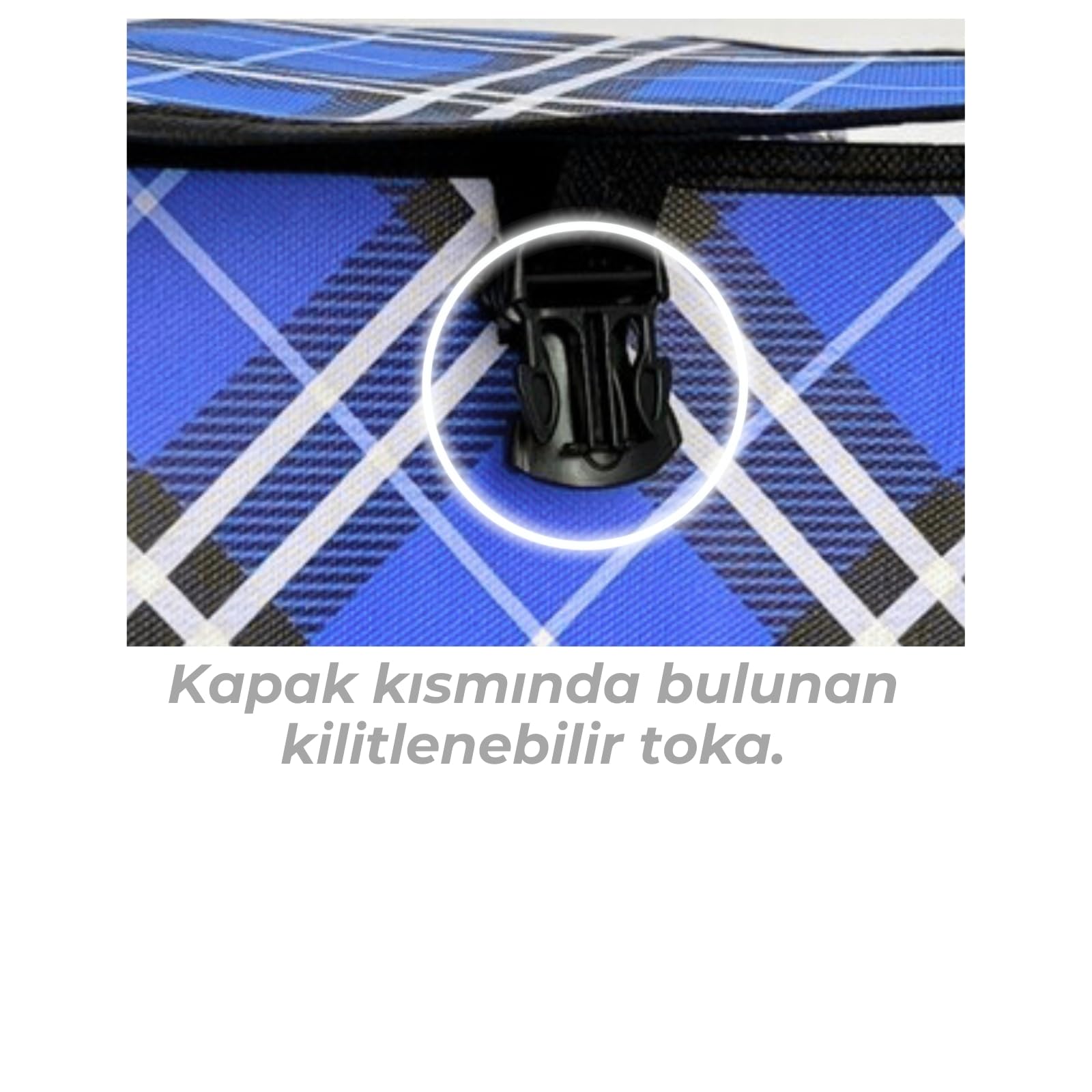 Pazar Arabası Yedek Çantası (mavi)