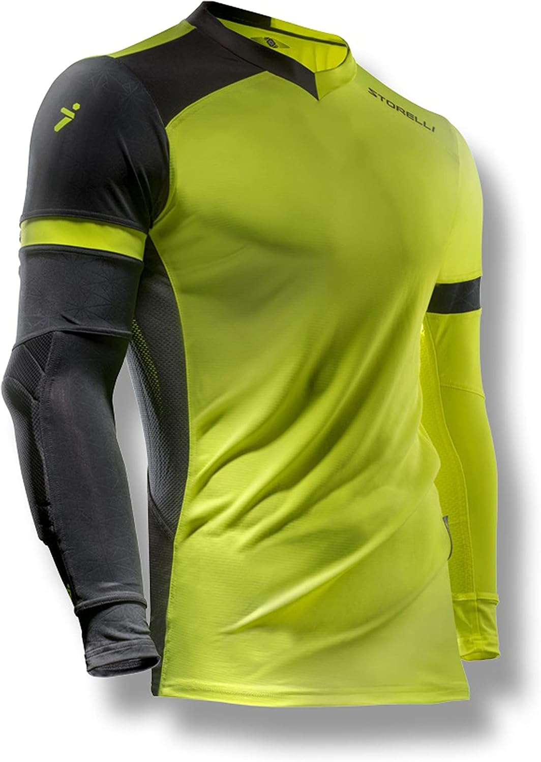 Maillot De Gardien De But Storelli ExoShield Gladiator - Taille S, Bleu, Protection Anti-chocs, Neuf Sans étiquette