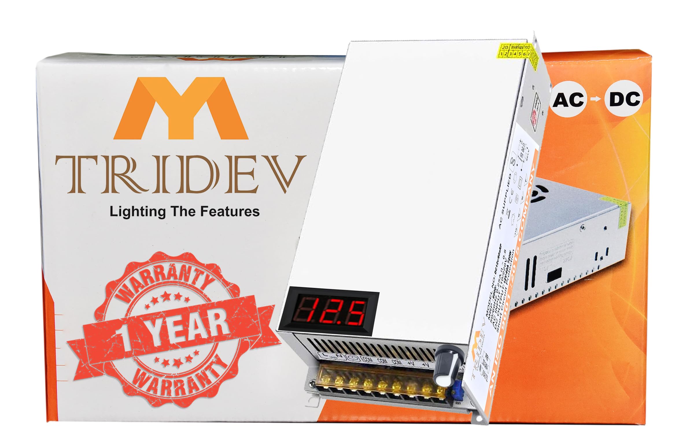 Tridev Traders Adjustable Voltage Power Supply DC (05-50Volt) Max 20A 1000W with LED Display Max 50V Power Supply Variable AC to DC Converter (AC 220V/240V) to (DC 05V/50V) Max 20Amps 1000Watts-image-3