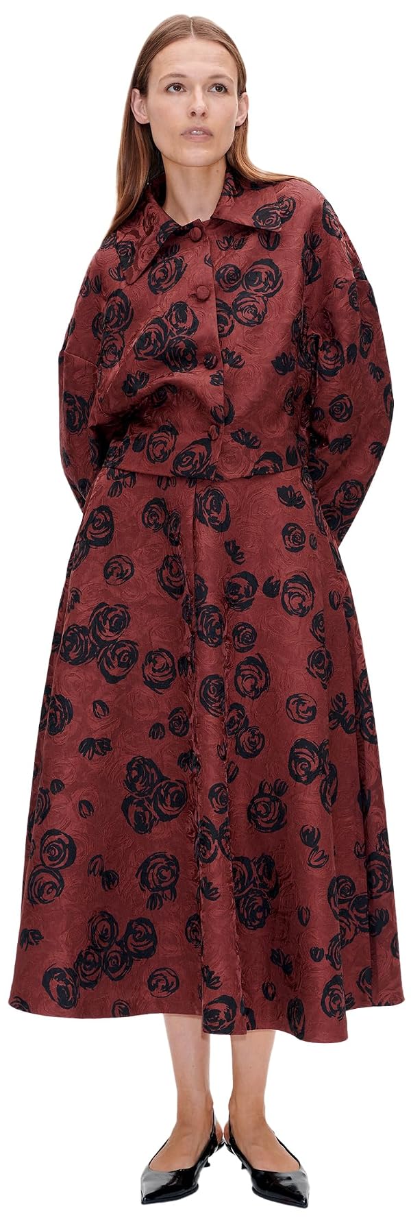 Baum und Pferdgarten Women's Bebeth Jacket, Bordeaux Rose, 6 by BAUM UND PFERDGARTEN - Used condition - US$133.17