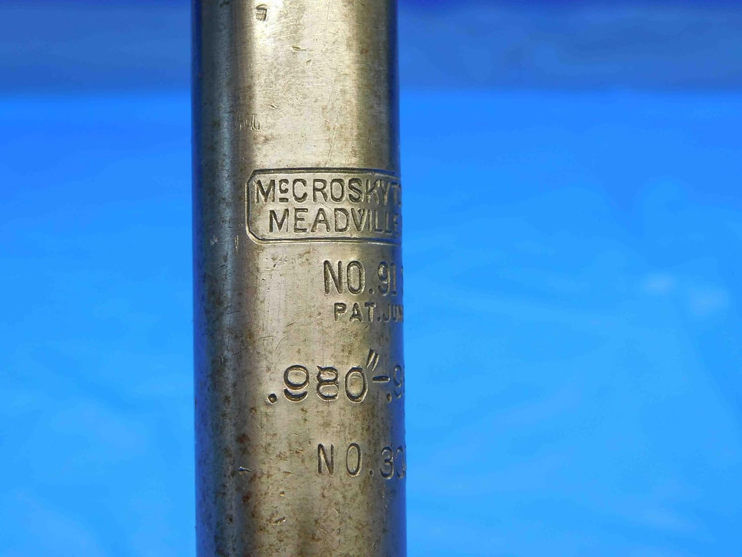 McCROSKY .980-.9907 O.D. HSS Adjustable Expansion Reamer MT2 Shank USA Made - JC0575CP2