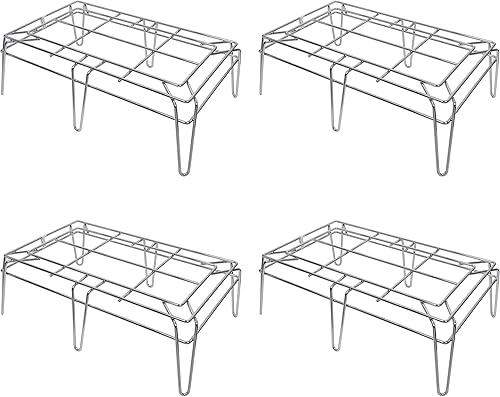 GSW 4pcs RA-M1524 Heavy Duty All Welded Chrome Wire Rack multifuncional 25-14"x17"x8"
