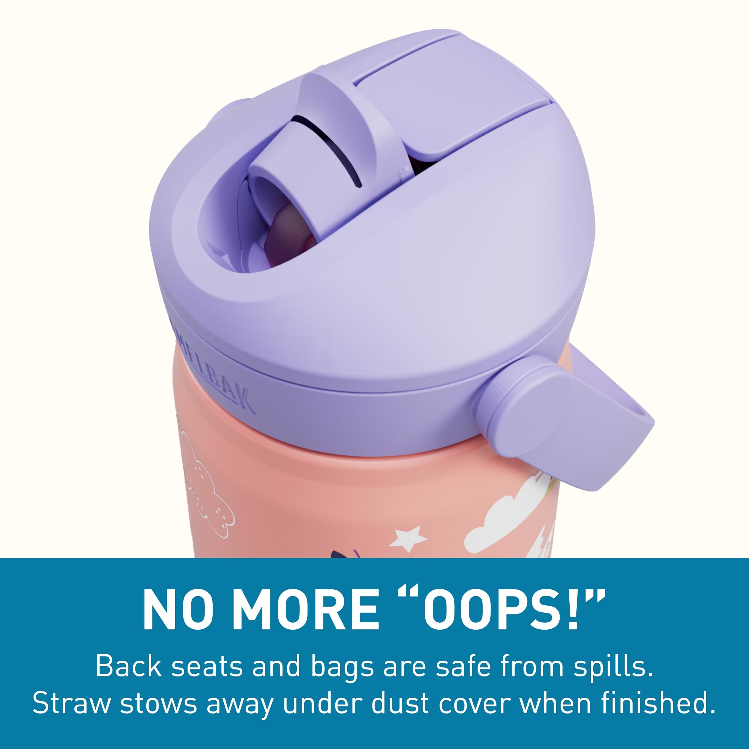 Camelbak Dzieci Thrive Flip Straw VSS Butelka na wodę Magic Unicorns 350 ml
