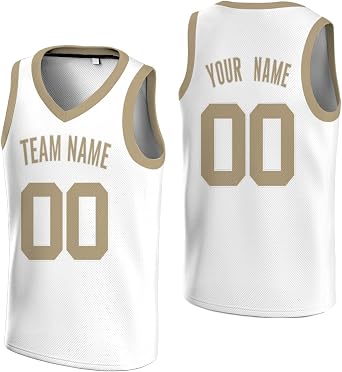 Plain Custom Basketball Jersey for Men Women Youth Solid Personalized Practice Jersey