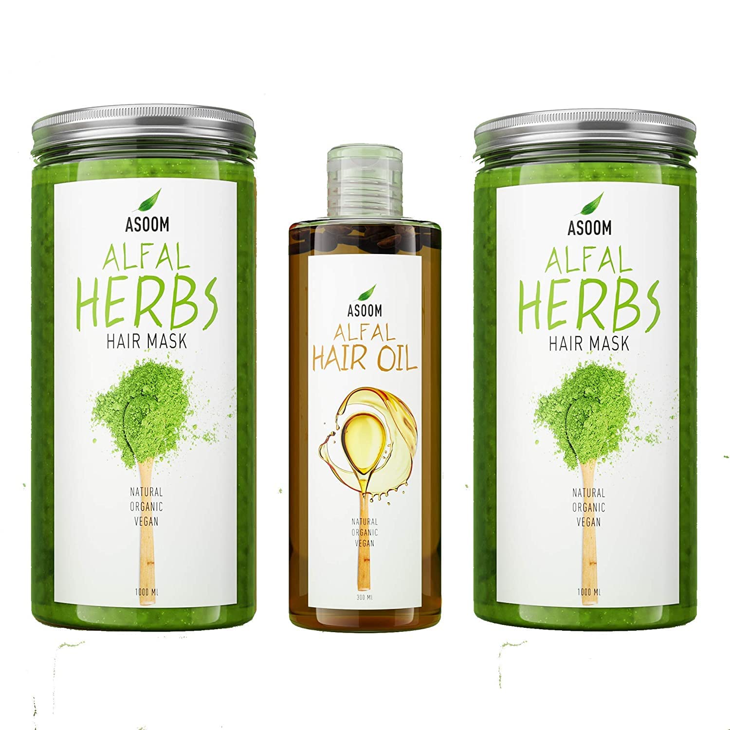 مجموعة ماسك الفال بالأعشاب