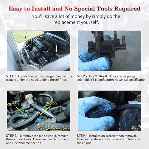 Miniatura 5 de 7L1Z-9H465-B Solenoide de vacío con buje de bloqueo 4x4  Reemplazo para Ford Expedition, Ford F-150, Lincoln Navigator  apto para vehículos