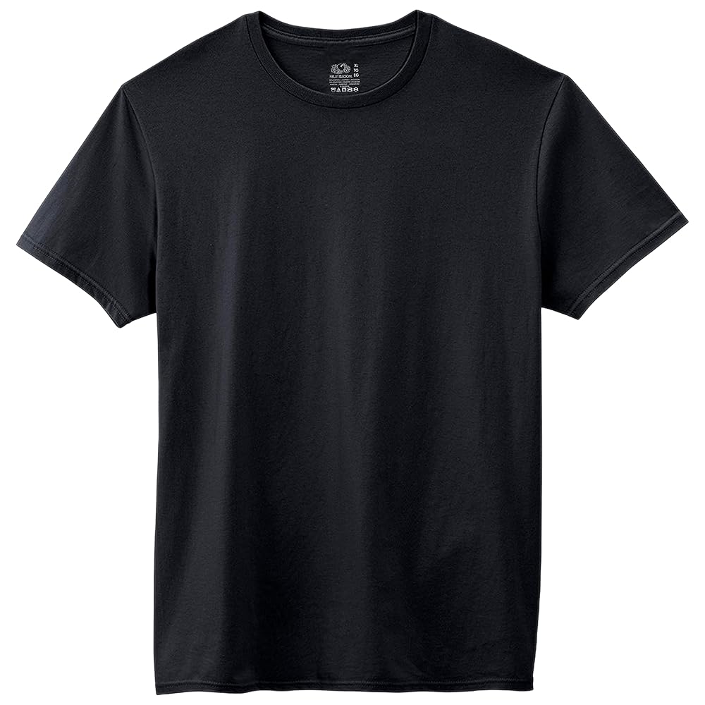 Pack 5 T-shirt Heavy Fruit Of The Loom - 100% Cotone, Girocollo, Per Uomo, Comfort E Durata