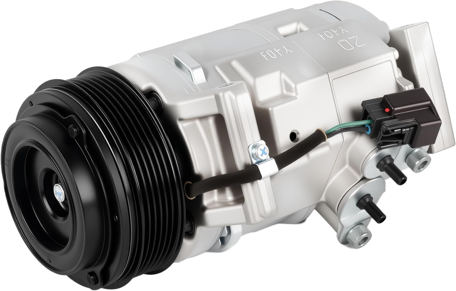 60-03239NA Air Conditioning AC Compressor Compatible with 2010-2013 Dodge Ram 1500 5.7L engine, 2014-2018 Ram 2500 and 3500 5.7L and 6.4L engines Replace 030313 1026191 140450C
