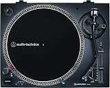 Audio-Technica LP120XUSBBK Direktangetriebener Plattenspieler (Analog und USB) schwarz - 3