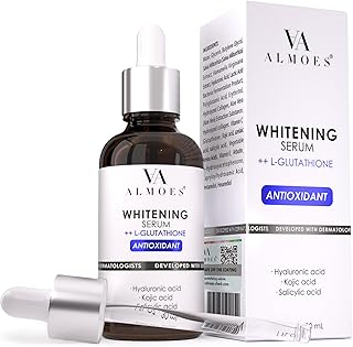 ALMOES Sueros faciales, suero de L-glutatión ...