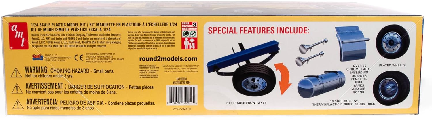 AMT Western Star 4964 Tractor 1:25 Scale Model Kit