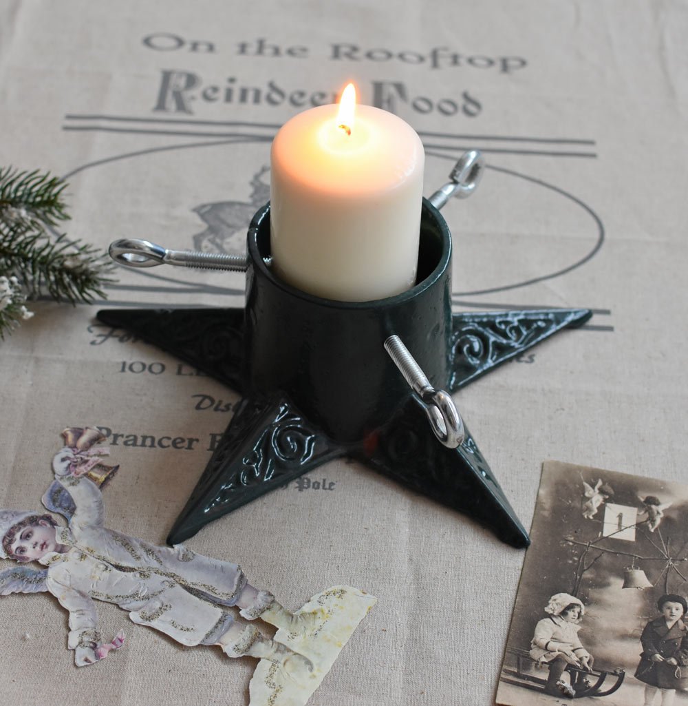 Weihnachtsbaumständer Gusseisen Christbaumständer Stern lta382 Palazzo Exklusiv