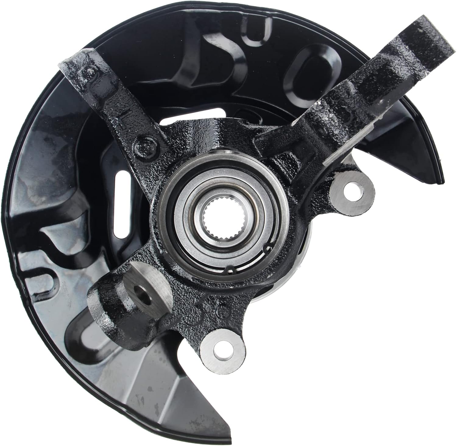 Steering Knuckle Wheel Hub Bearing Assembly Front Left Driver Compatible with Corolla 2003 2004 2005 2006 2007 2008 698-389