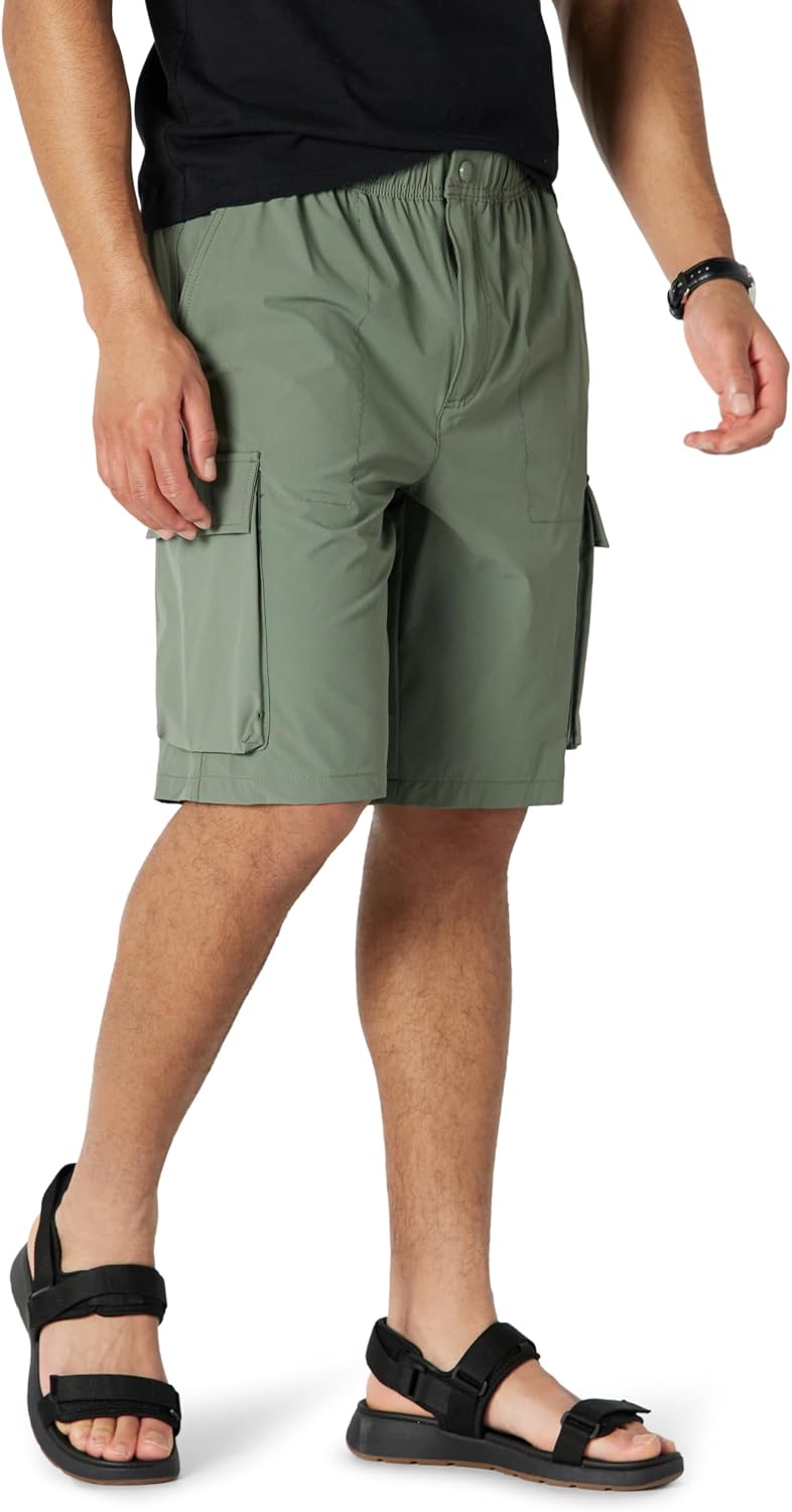 Amazon Essentials Men's Loose-Fit 11" Long Cargo Shorts