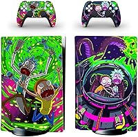 Vista 1 de Funda protectora de anime P-S5Play-Station, protector de piel para controlador de consola Disc Edition, resistente a los arañazos, adhesivos sin