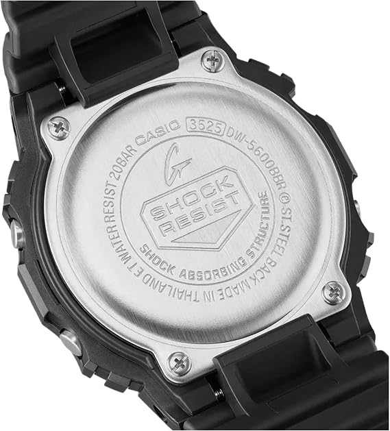 Casio G-Shock DW-5600BBR-1ER Wristwatch, Black