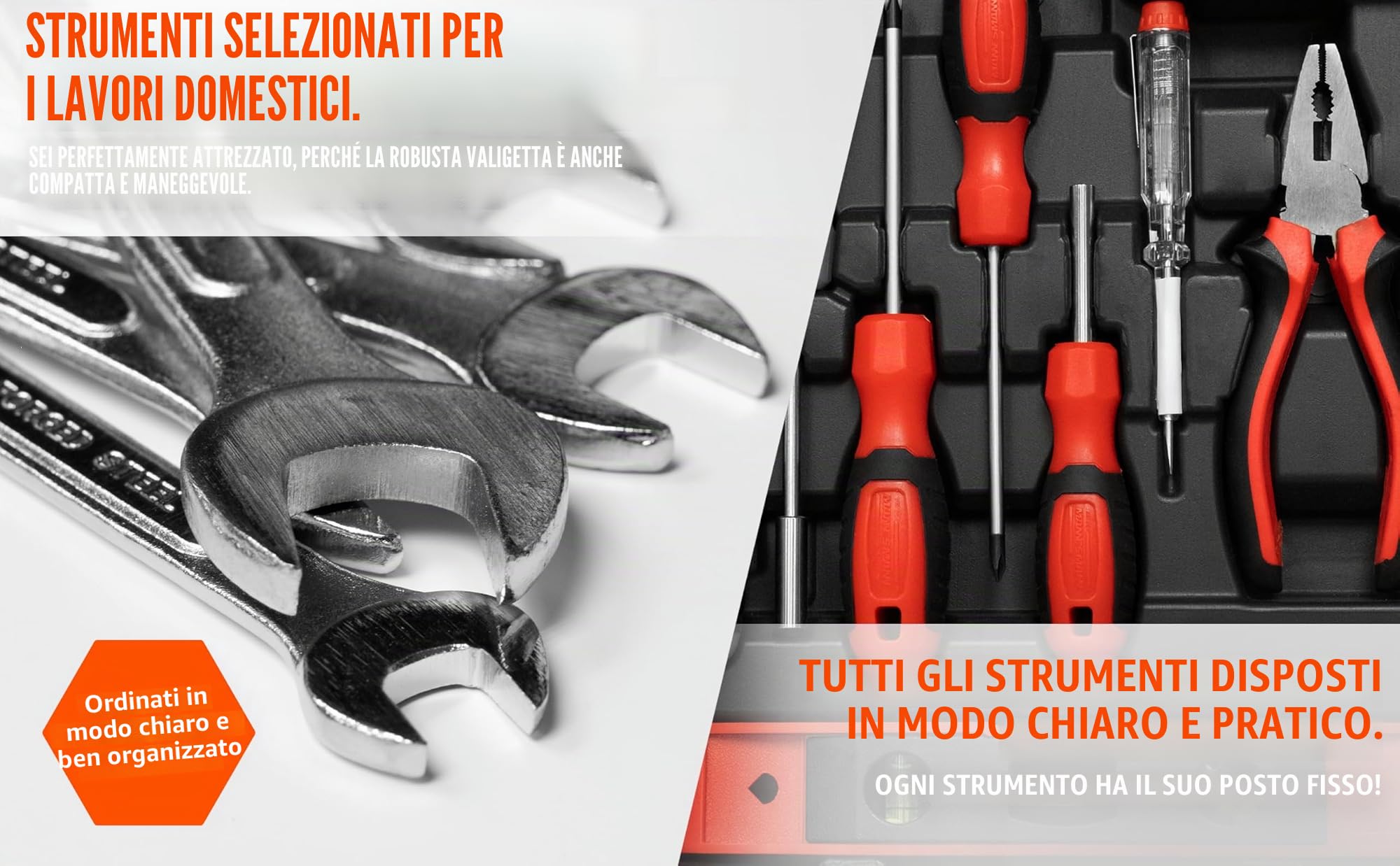 Brüder Mannesmann Set di attrezzi da 95 pezzi M29083