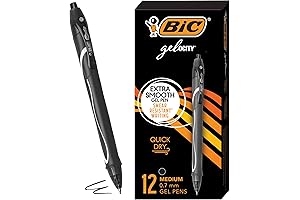 BIC Gelocity Quick Dry Gel Pens: The Lightning-Fast Writing Revolution